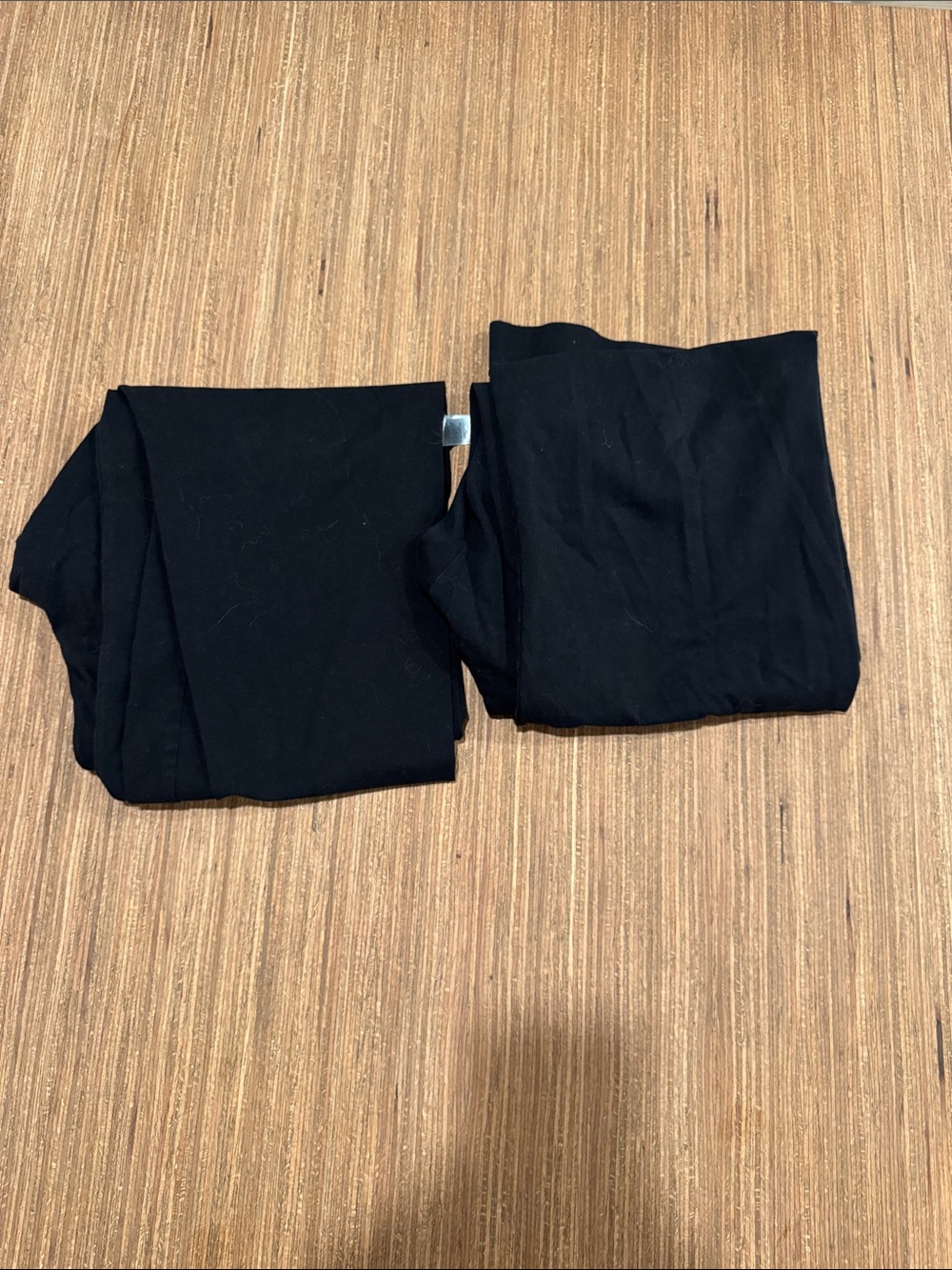 Old Navy Bundle of 2 Black Boot Cut Leggings